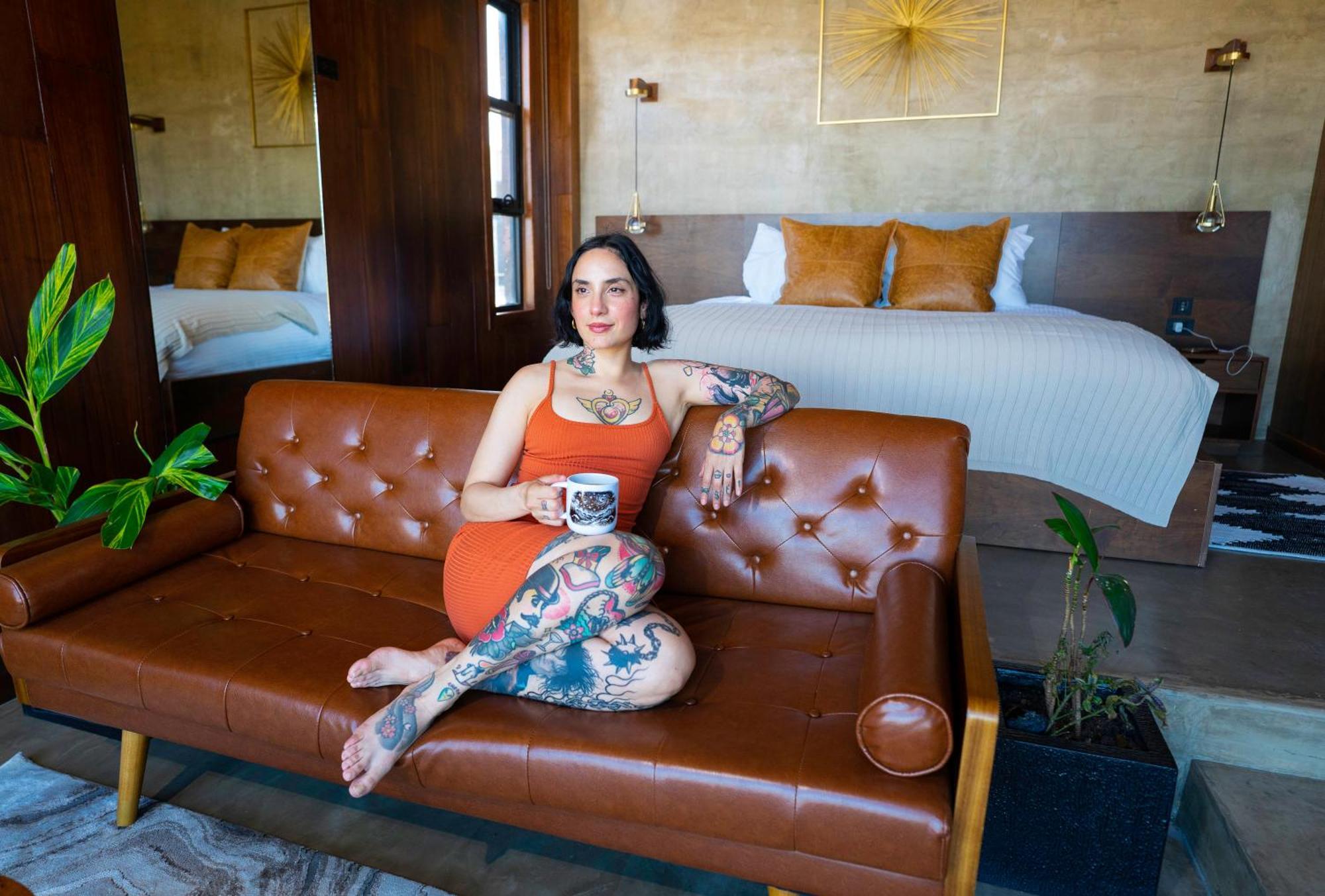 Bajo Estrellas Hotel Contemporaneo バジェ・デ・グアダルーペ エクステリア 写真